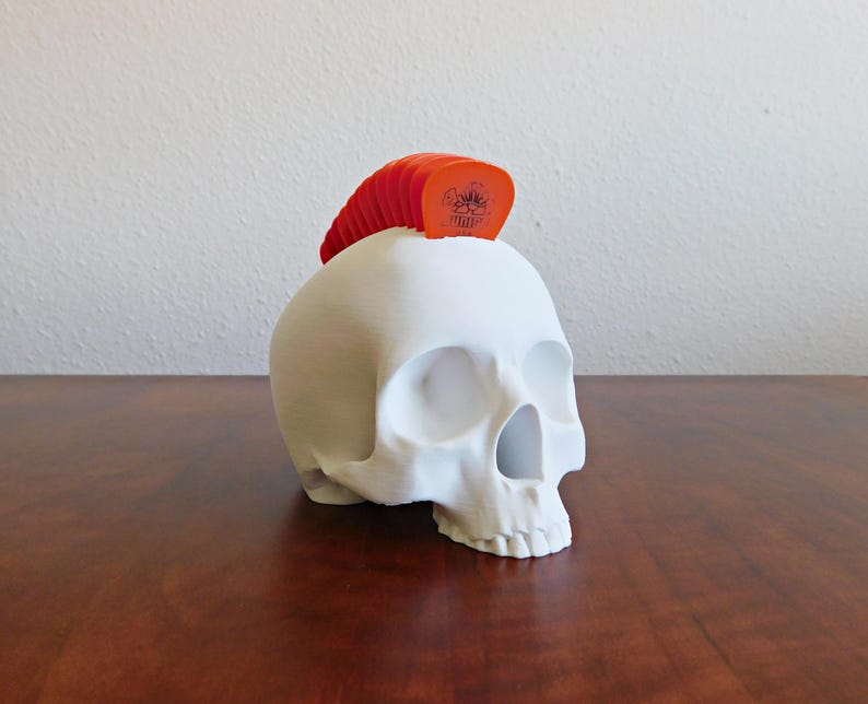 Skull Guitar Pick Holder 3D Print image 14