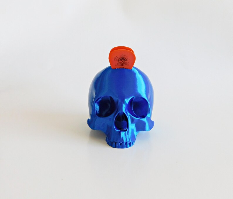 Skull Guitar Pick Holder 3D Print image 15