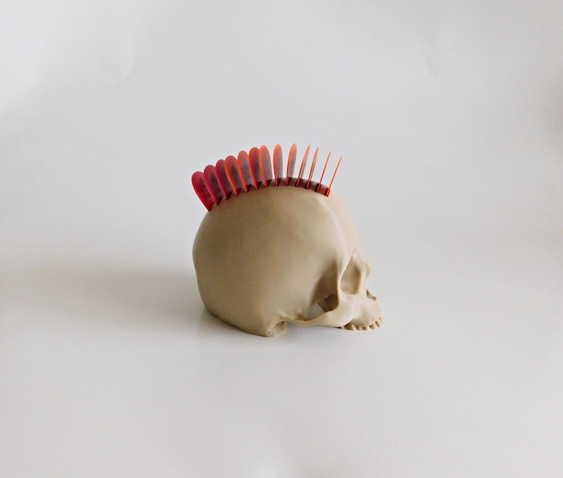 Skull Guitar Pick Holder 3D Print image 12