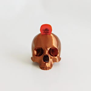 Skull Guitar Pick Holder 3D Print image 9