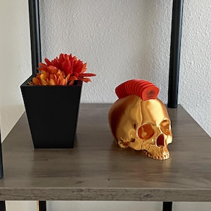 Skull Guitar Pick Holder 3D Print image 4