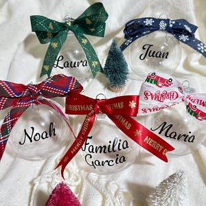 Personalized Christmas Balls