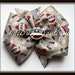 Christina Rankin reviewed LiliBug Sock Monkey Hair Bow - Ready to Ship