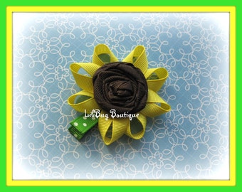 Sunflower Hair Clip