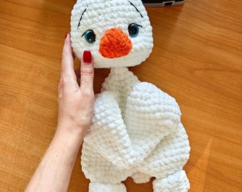 Duck Comforter Amigurumi PDF Pattern | Duck Crochet Tutorial | Animal Toy DIY | English Pattern