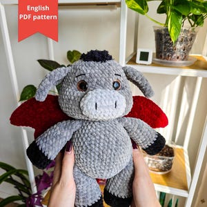 Dronkey Amigurumi Crochet Pattern PDF | Inspired by Shrek