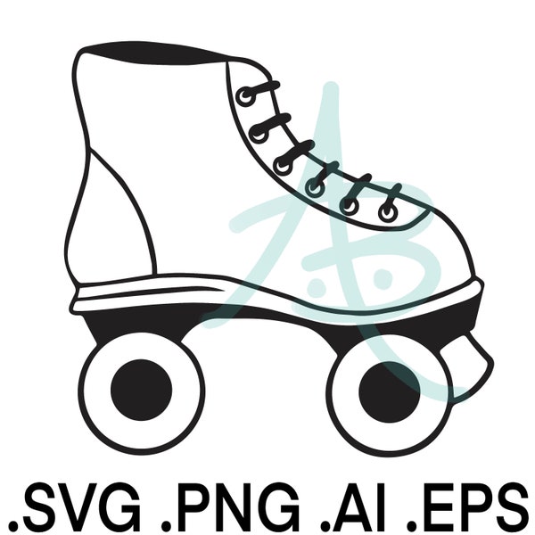 Skate, Quad, Roller Derby - svg, png, ai, eps, Instant DIGITAL Download for Cricut, CNC, laser and cut, print, burn projects