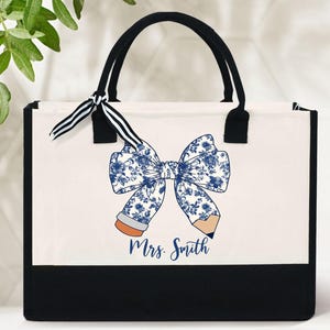Custom Tote Bag, Bridesmaid Gift, Beach Handbags, Canvas Tote Bag, Custom Text Tote, Bachelorette Gifts, School Bag, Back To School Gifts