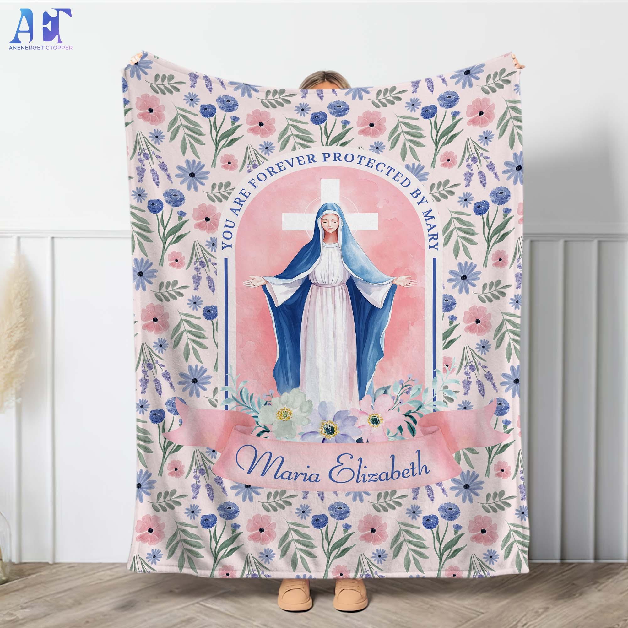 Virgin Mary Blanket - Etsy Virgin Mary Blanket - Etsy