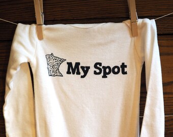 My Spot (Minnesota) onesie or toddler shirt