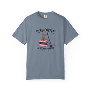 Iced Coffee Hockey Romance Shirt, Booktok Aesthetic Merch, Enemies To Lovers Tee, He Falls First Shirt, Fake Dating, Spicy Reader Gift image 10