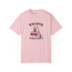 Iced Coffee Hockey Romance Shirt, Booktok Aesthetic Merch, Enemies To Lovers Tee, He Falls First Shirt, Fake Dating, Spicy Reader Gift image 15