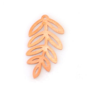 Copper Blanks - 474# Leaf Copper blank - 24 Gauge, Solid