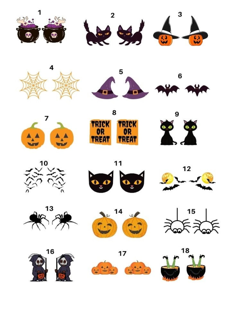 Fusing Decals Halloween Decals, Fusible Enamel Glass Fusing Decal, Waterslide Decal ...