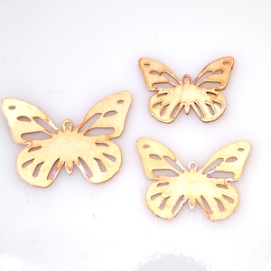 Kupferrohlinge - 370 # Butterfly Kupferrohling 24 Gauge, massiv