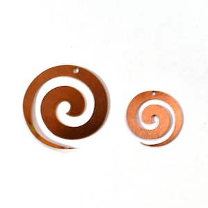 Kupfer Rohlinge - 423# Spiral Kupfer Rohling