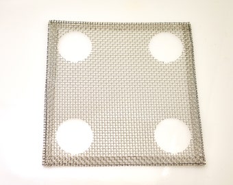 Tools 0.5mm strong high quality Wire mesh net 6*6 with 4 holes for Torch Fired Enameling