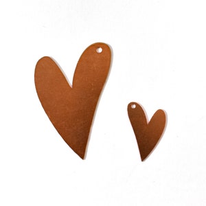 Copper - 12# Heart copper blank - 24 Gauge, Solid