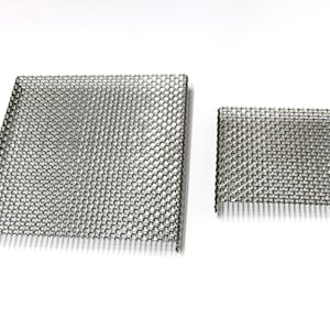 Material: 1 mm starker hochwertiger Drahtgeflecht aus Edelstahl