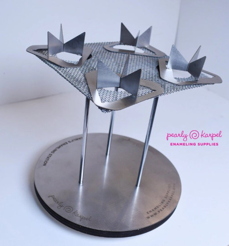 Poudre d'émail Pearly's n° 151 violet clair translucide 3 oz. (85 g) Idéal pour l'émaillage au chalumeau/au four/cloisonné et humide image 9