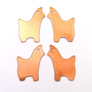 Kupferrohlinge - 134 # Lama Kupferrohling 35mmm, 24 Gauge, massiv