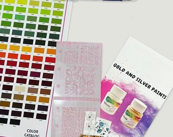 Course and Material Kit, Professional Enameling Kit, Enameling Supplies, Enamel and Glass for Torch & Kiln Firing, Jewelry Making