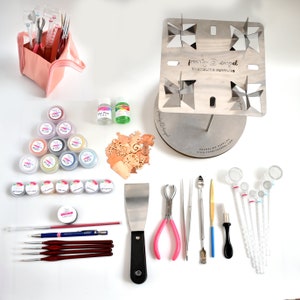 Tools The Pro Enamel Kit For Beginner With a Bag - Fulfill your dream and become an enamel artisan. It has never been easier.