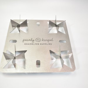 Enameling Supplies 4*4 Trivet Stand for Torch and Kiln Fired Enameling
