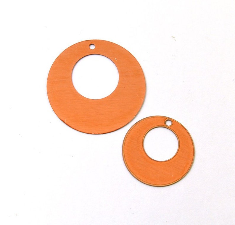 24 Gauge Round copper blank Solid