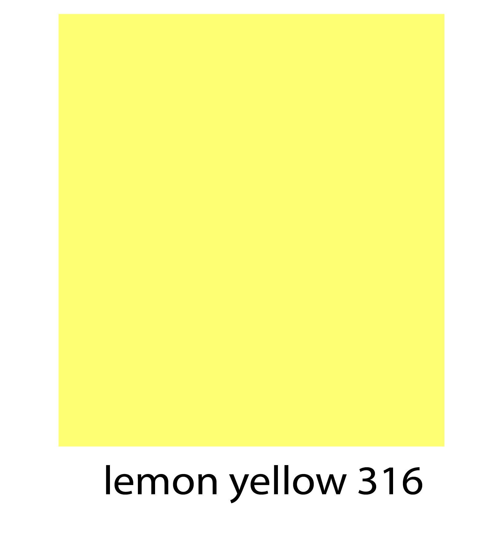 Paints True Colors Paints for Enamels Lemon Yellow 316, Lead Free 