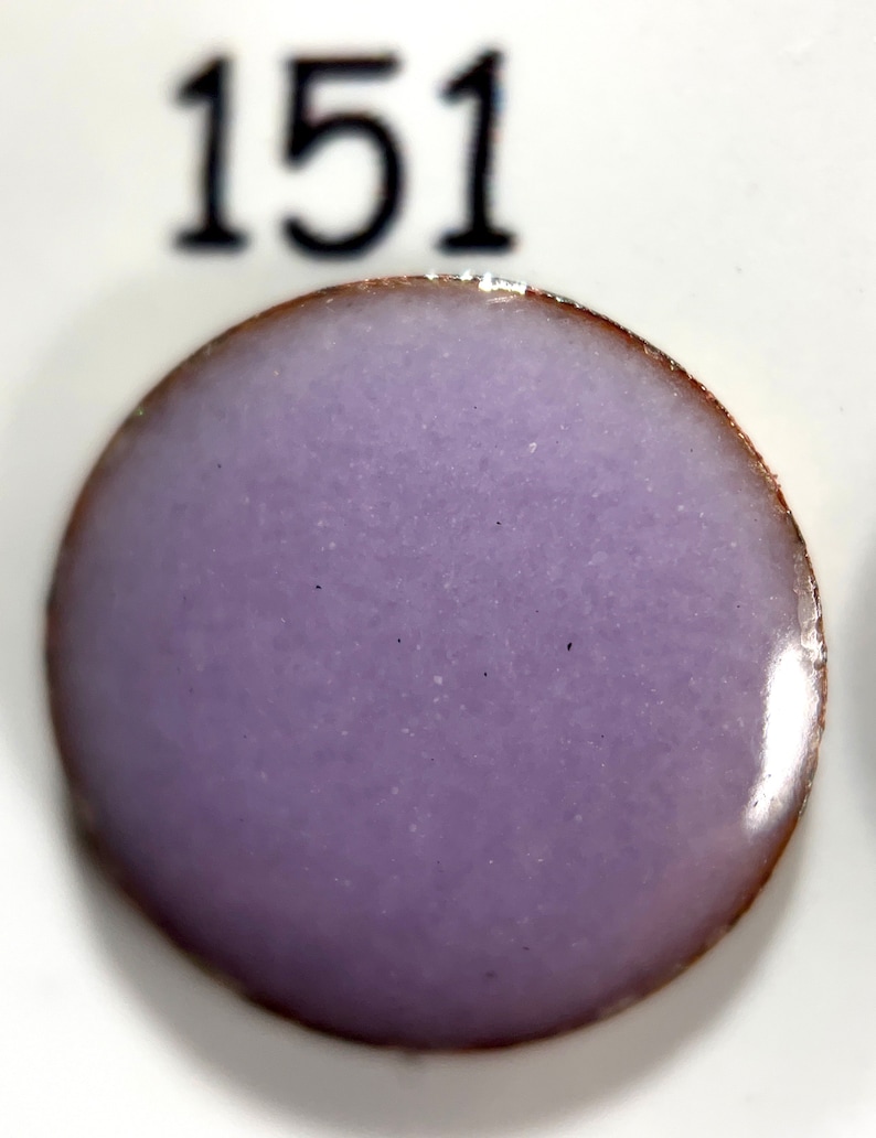 Poudre d'émail Pearly's n° 151 violet clair translucide 3 oz. (85 g) Idéal pour l'émaillage au chalumeau/au four/cloisonné et humide image 1