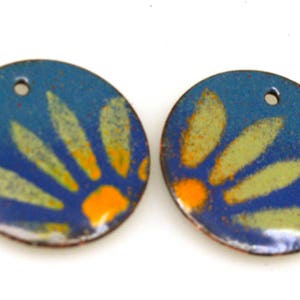 Cuivre émaillé, bijoux émaillés, fabrication de bijoux, bijoux en cuivre, boucles d&#39;oreilles en cuivre, cuivre émaillé, composant de bijouterie, paire