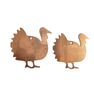 Copper Blanks - 557# Turkey copper blank -  24 Gauge, raw Solid