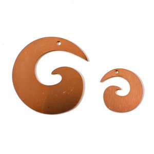 Kupfer Rohlinge - 148# Spiral Kupfer Rohling