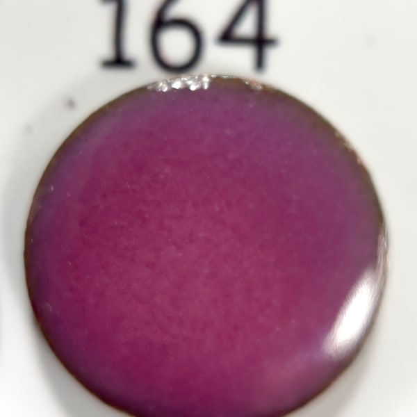 Pearly's Enamel Powder No. 164 Transparent Magenta 3oz. (85gr.) Great for torch/kiln/Cloisonné and Wet Packing Enameling