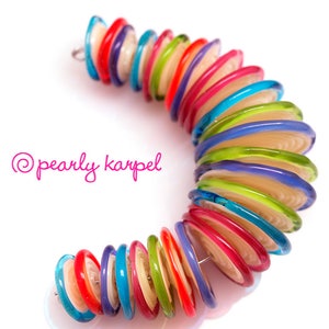 Lampwork Perlen, bunte Lampwork Glasperlen,handgefertigte Perlen,handgefertigte Lampwork Perlen,MTO Glasperlen,Schmuckzubehör