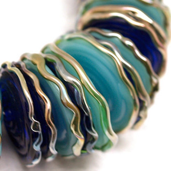 Lampwork Beads, Dark and light disc,  lampwork glass beads, handmade beads, lampwork beads sra, handemade lampwork, glass beads,  MTO