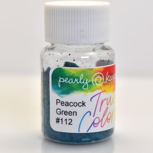 Paints - True Colors Paints For Enamels - Peacock Green 112 Lead Free