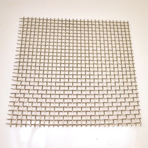 Emaillierzubehör 1,2 mm starker qualitativ hochwertiger Drahtgeflecht aus Edelstahl 6 * 6 "für Fackelbrand und Ofenemaillierung