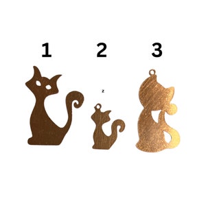Kupfer - 331 # Cat Kupferrohling, gestanztes massives Kupfer, runder Stanzrohling, personalisiert, Kupferrohling, Rohkupfer