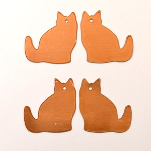 Kupferrohlinge - 133# Cat Kupferrohling 35 mm, 24 Gauge, massiv