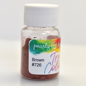 Paints - True Colors Paints For Enamels - Brown 726 Lead Free