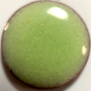 Pearly&#39;s Enamel Powder No. 470 Opaque Soft Green 3oz. (85gr.) Great for torch/kiln/Cloisonné and Wet Packing Enameling