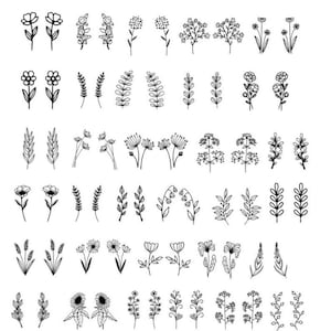 Overglaze Country Garden Floral & Botanical Decals, Image Transfer, Ceramics and Glass Decals, Waterslide Decals, Enamel Surface Design 2013