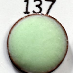 Pearly&#39;s Enamel Powder No. 137 Translucent Light Pale Green 3oz. (85gr.) Great for torch/kiln/Cloisonné and Wet Packing Enameling