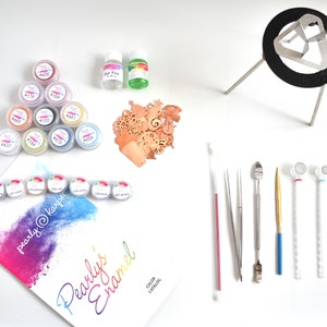 Kits, The Enamel Kit For Beginner - Fulfill your dream and become an enamel artisan. It has never been easier.