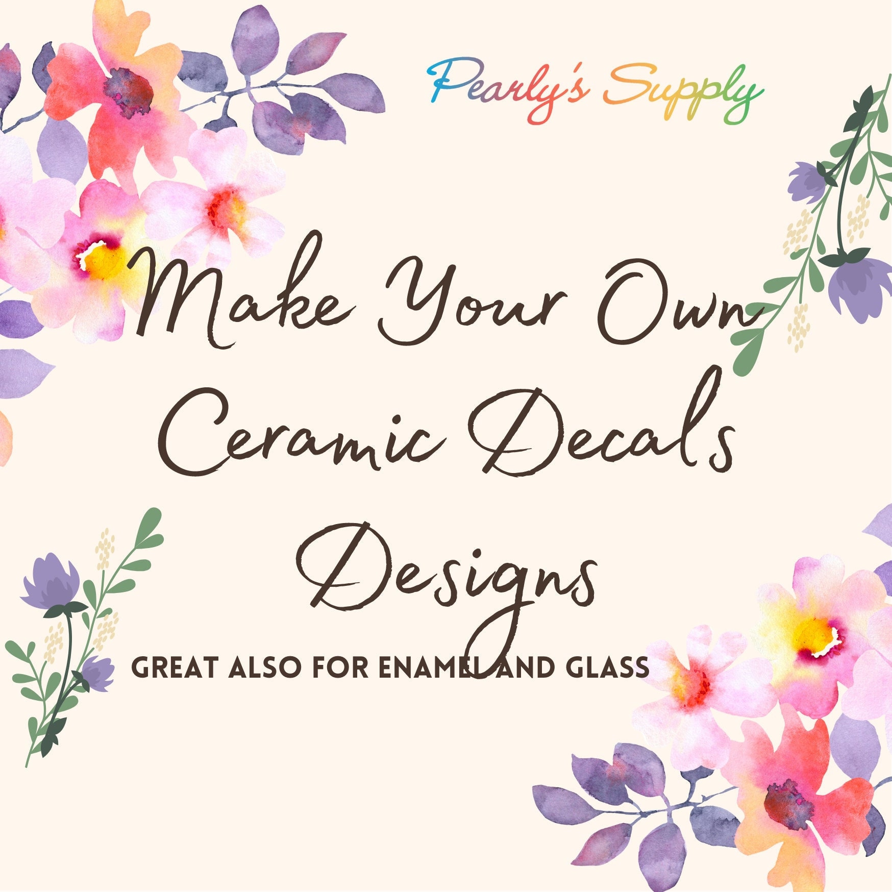 Large Feathers set 1 - Ceramic Decal - Glass Decal - Enamel Decal - LEAD  FREE & Food Safe — Ceramic Decals, Glass Fusing Decals