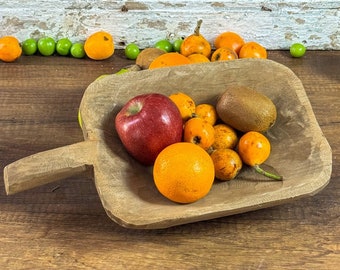 Assiette à fruits avec manche en bois de noyer, assiette à fruits vintage, assiette de présentation en bois, assiette de service en bois, assiette en bois