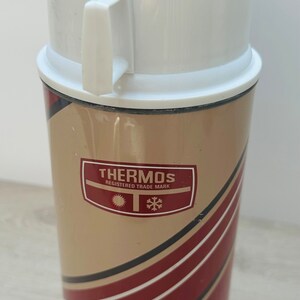 Véritable Bouteille isotherme rouge Thermos 350 ml