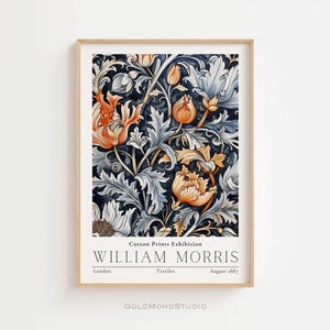 William Morris Poster, Morris Print, Vintage Wall Art, Textile wall art, Morris Poster, Wall Decor, Living Room, Wall Art,DIGITAL DOWNLOAD